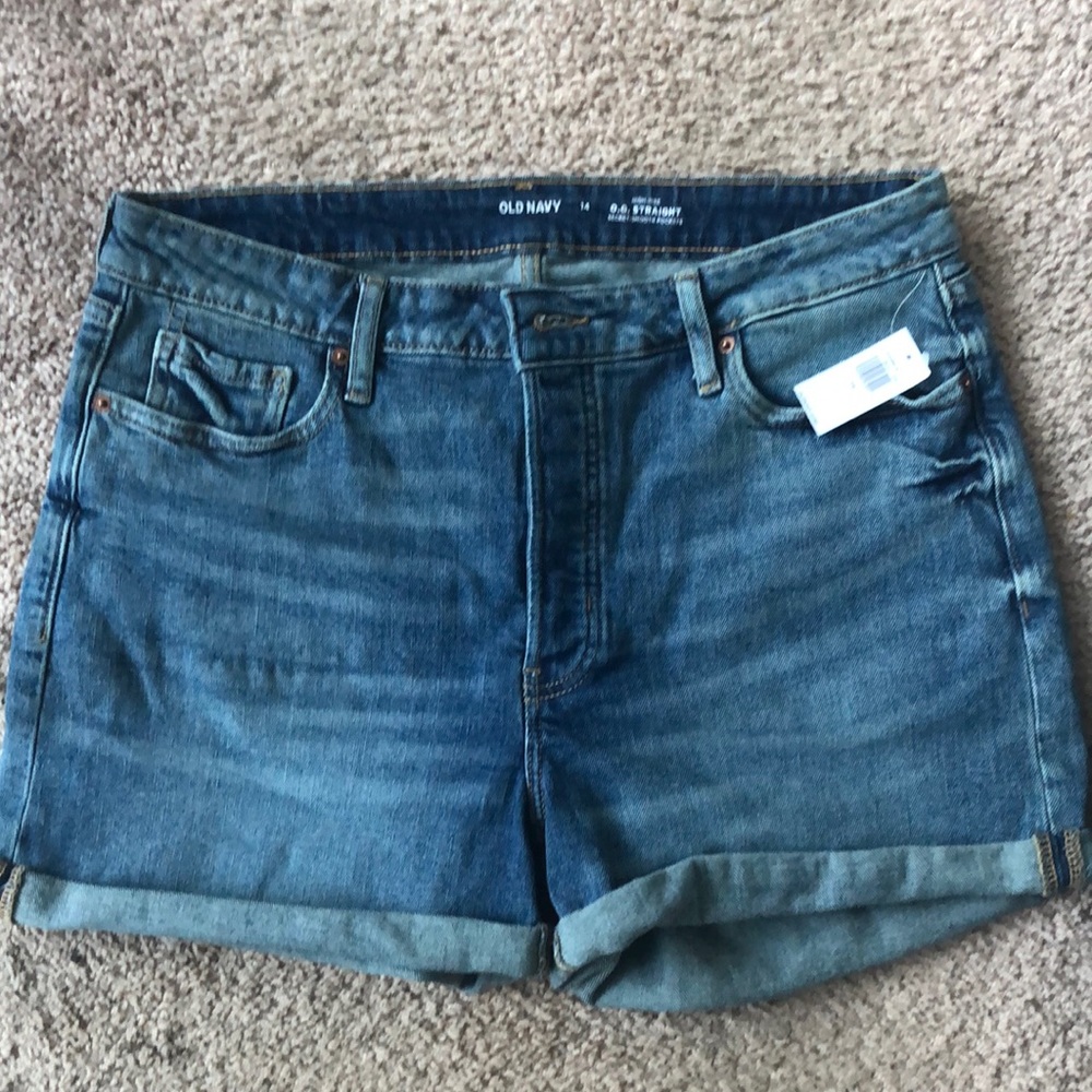 NWT - Old Navy button fly jean shorts